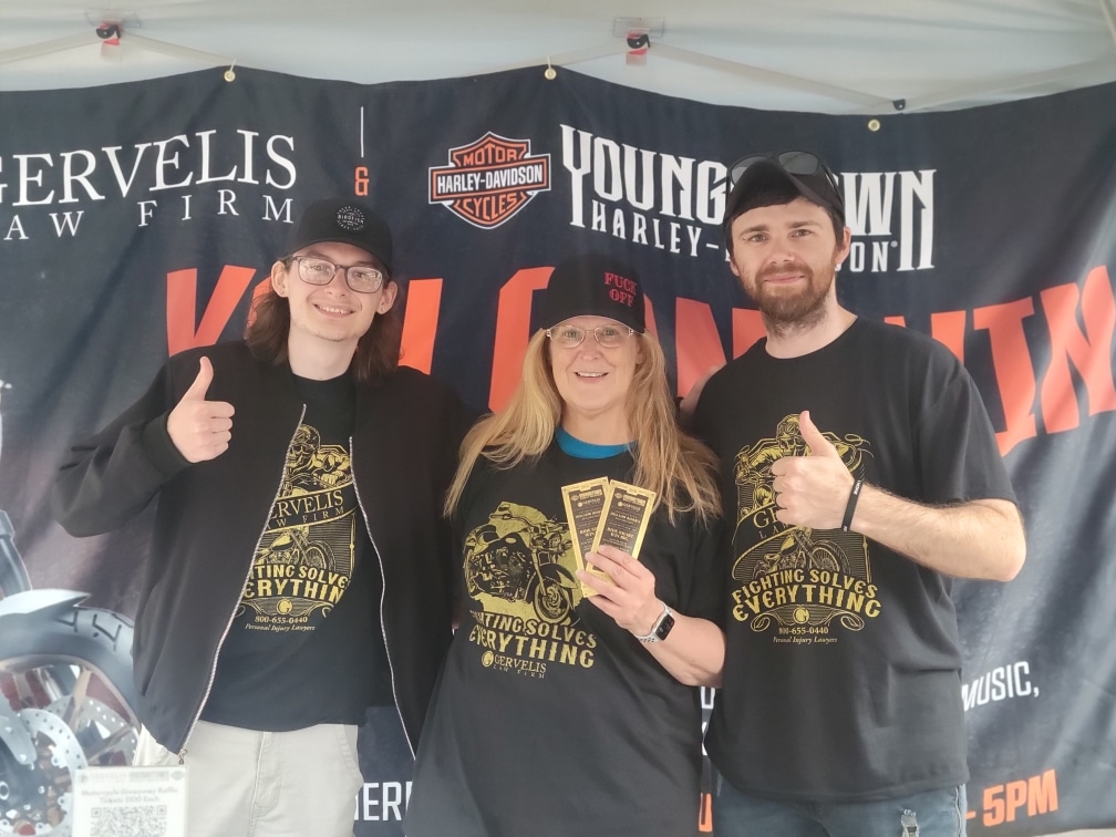 Gervelis Team collaboration with Youngstown Harley Davidson