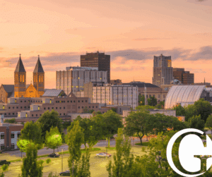 Skyline of Akron
