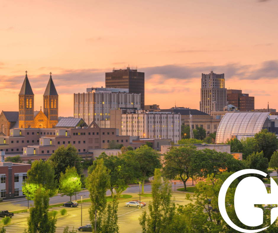 Skyline of Akron
