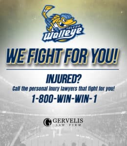 Toledo Walleye partnership poster