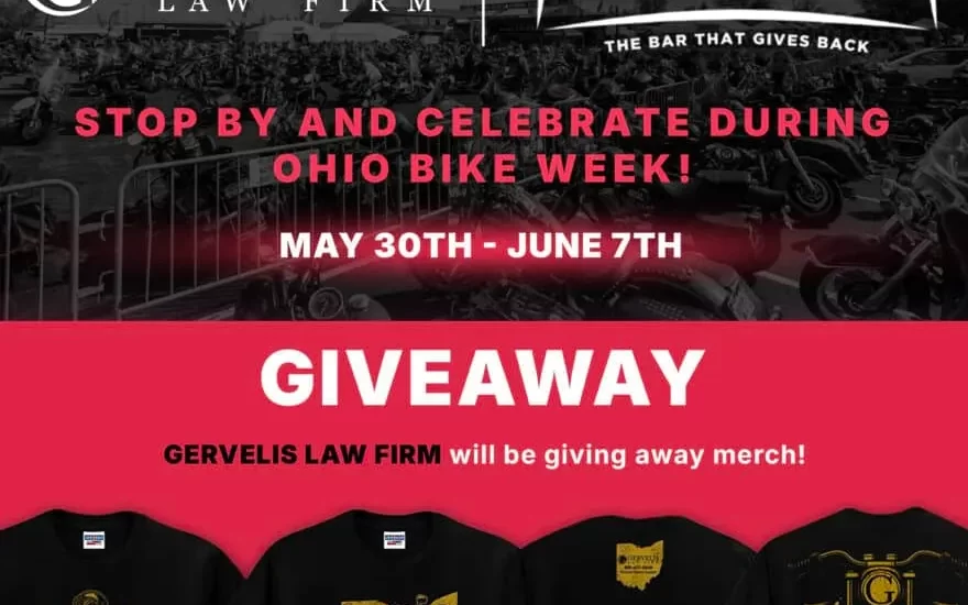 Gervelis Law Firm Partners with JaxBar in Sandusky, Ohio for Motorcycle Safety Awareness