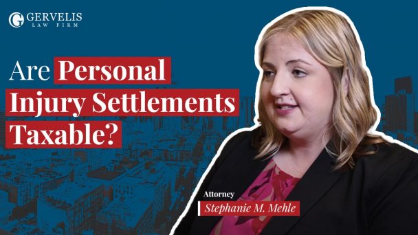 Attorney Stephanie Mehle headshot over thumbnail text