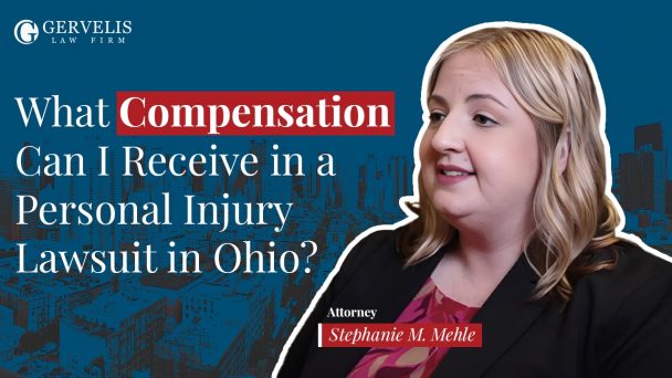Attorney Stephanie Mehle headshot over thumbnail text